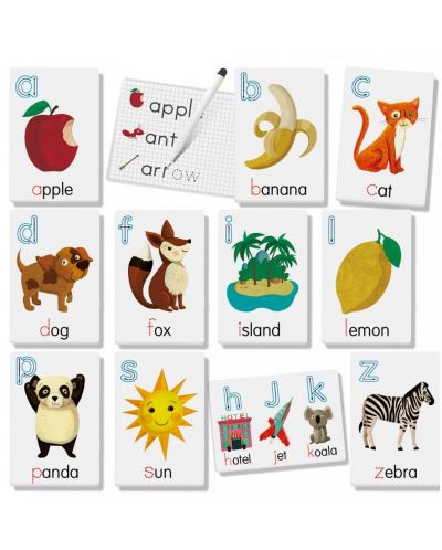 Carti flash educative Headu Montessori - Citeste si scrie - 2