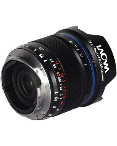 Obiectiv foto Laowa - FF II, 14mm, f/4.0 C&D-Dreamer, за Canon R - 3