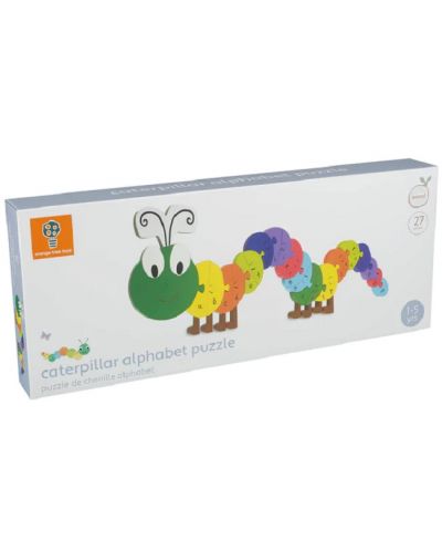 Puzzle educativ Orange Tree Toys - Rățușcă, alfabetul englezesc - 1