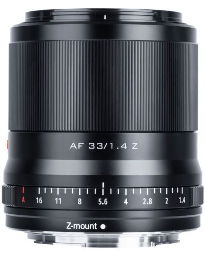 Obiectiv foto Viltrox - AF, 33mm, f/1.4 STM, за Nikon Z - 1