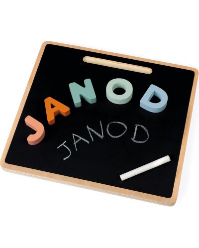 Puzzle educativ Janod - Alfabet, Sweet cocoon - 3