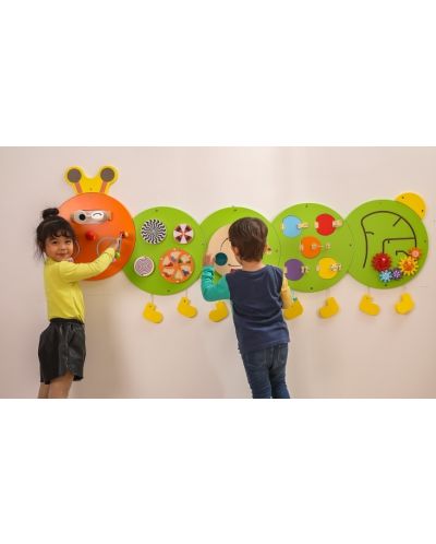 Joc de perete educațional Viga - Caterpillar  - 2