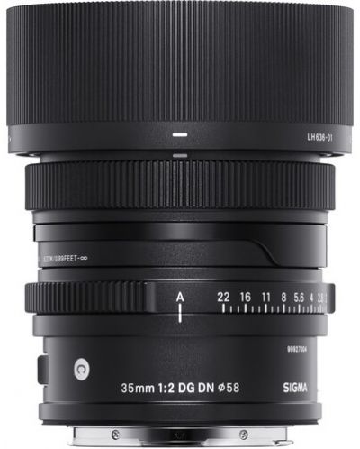 Obiectiv Sigma - 35mm, F2 DG DN, за Sony E-mount - 1