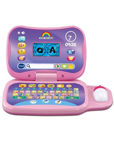 Jucărie educațională Vtech - Laptop, roz - 2