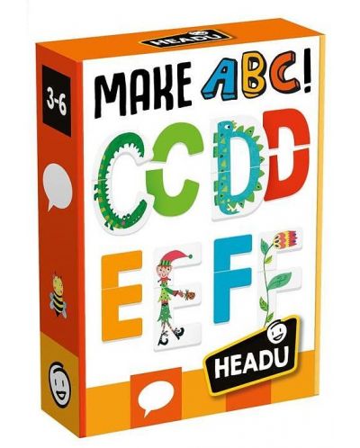 Joc educațional Headu - Face alfabetul englezesc - 1