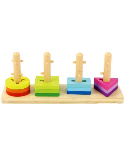 Set educațional Tooky Toy - Montessori, 48 piese - 6