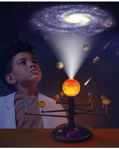 Science Can Education Kit - Sistem solar 3D și proiector - 6