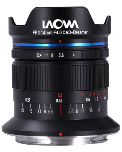 Obiectiv foto Laowa - FF II, 14mm, f/4.0 C&D-Dreamer, за Nikon Z - 1