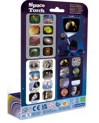 Jucarie educativa Brainstorm - Lanterna cu proiector, Cosmos - 4