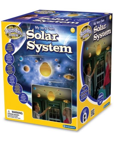 Jucarie educativa Brainstorm - Sistem solar luminos, cu telecomanda - 1