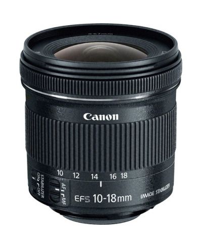 Obiectiv foto Canon - EF-S, 10-18mm, f/4.5-5.6 IS STM - 1