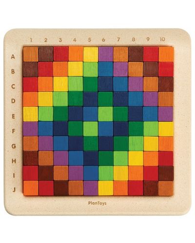 Joc educațional PlanToys - Hundred Cubes - 3