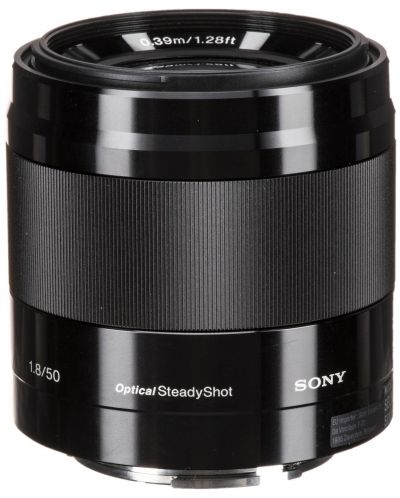 Obiectiv foto Sony - E, 50mm, f/1.8 OSS, Black - 1