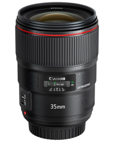 Canon - EF 35mm, f/1.4L II USM, negru - 1