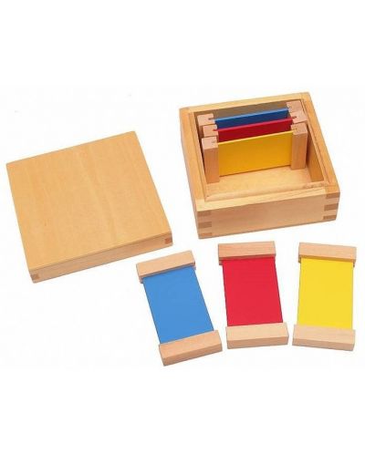 Set educațional Smart Baby - Montessori Color Tiles, set mic - 1