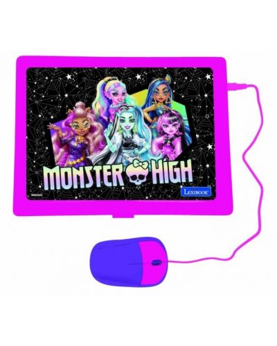 Laptop educativ Lexibook - Monster High, cu 124 de activități