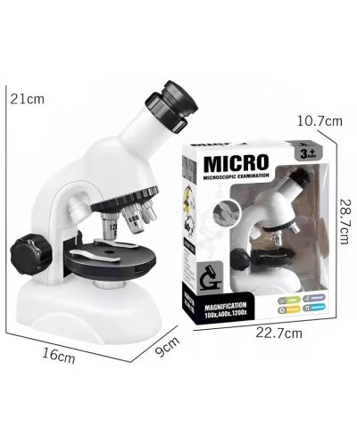Set educațional Guga STEAM - Microscop pentru copii - 4