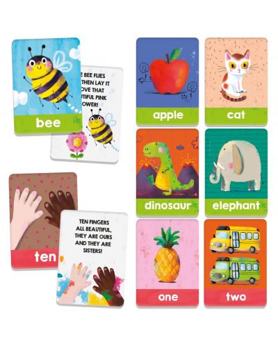 Joc educațional Headu - Descoperă cartonașele flash Montessori - 2