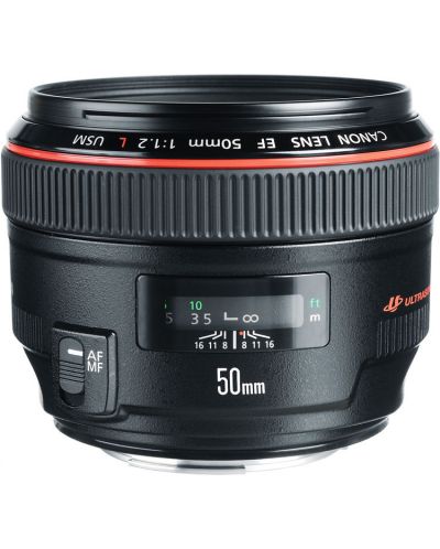 Obiectiv foto Canon EF 50mm f/1.2L USM - 1