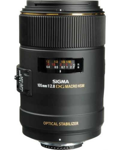 Obiectiv Sigma - 105mm, F2.8, EX DG OS HSM Macro, Nikon F - 2