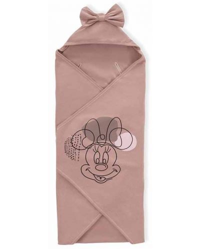 Păturică pentru cărucior și scaun auto Hauck - Minnie Mouse, Rose - 1