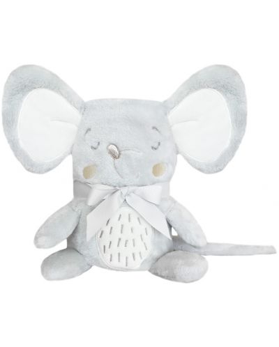 Paturica cu broderie 3D Kikka Boo - Joyful Mice, 75 x 100 cm - 1
