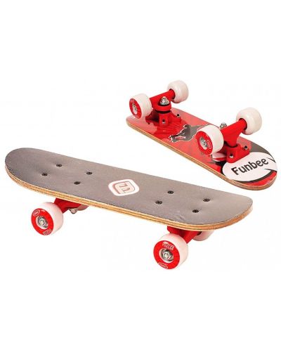 Mini skateboard pentru copii D'Arpeje - Rosu, 43 cm - 1