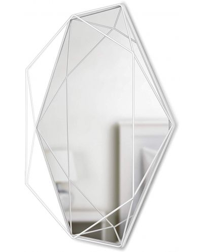 Oglindă de perete Umbra - Prisma, albă - 3