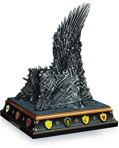 Semn de carte The Noble Collection Television: Game of Thrones - Iron Throne, 19 cm	 - 3