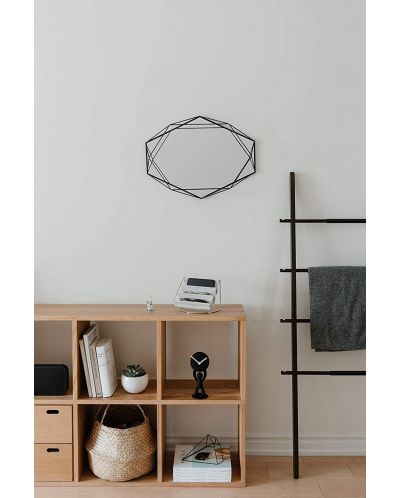Oglindă de perete Umbra - Prisma, neagră - 7