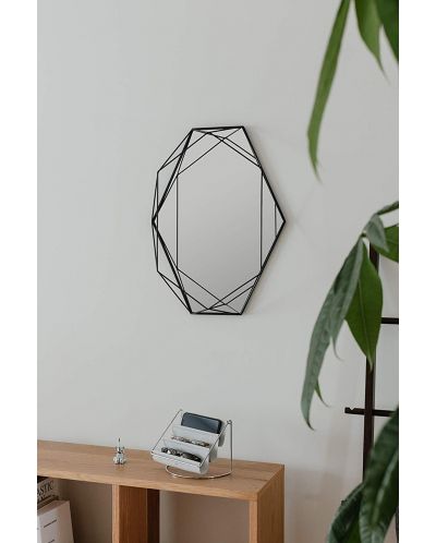 Oglindă de perete Umbra - Prisma, neagră - 6