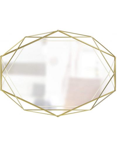Oglindă de perete Umbra - Prisma, alamă - 1