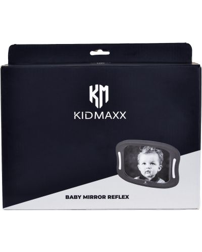 Oglindă pentru scaunul din spate Kidmaxx - cu lumină reflexă LED - 5