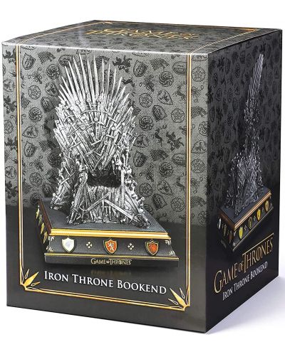 Semn de carte The Noble Collection Television: Game of Thrones - Iron Throne, 19 cm	 - 6