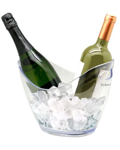 Răcitor de sticle Vin Bouquet - Ice Bucket 2, transparent - 2