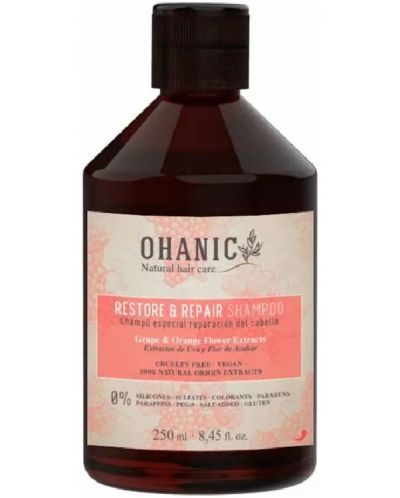 Ohanic Restore & Repair Șampon reparator pentru întărire și revigorare, 250 ml - 1