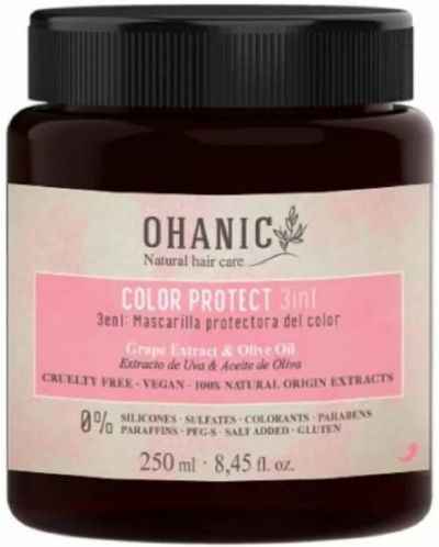 Ohanic Color Protect Masca pentru protecția culorii și îmbunătățirea texturii, 250 ml - 1