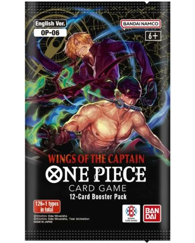 One Piece Card Game: Wings Of the Captain OP06 Booster  - 1