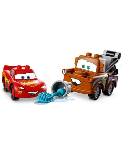 LEGO Duplo - Distracție la spălătoria de mașini cu McQueen și Matthew (10996) - 3