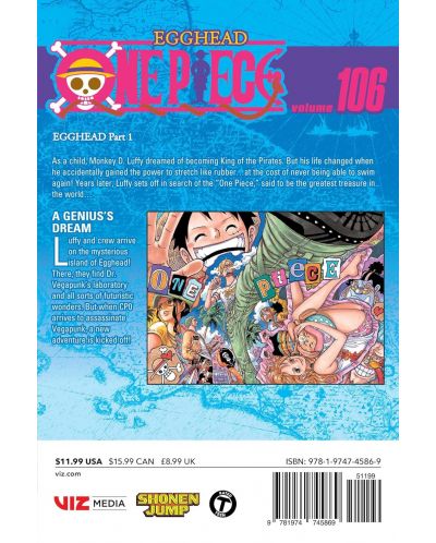 One Piece, Vol. 106: A Genius's Dream - 2