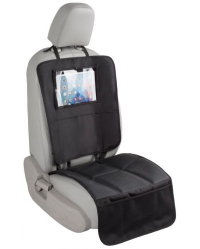 Feeme Organizator și protector pentru scaunul auto - cu suport pentru tabletă, negru - 1