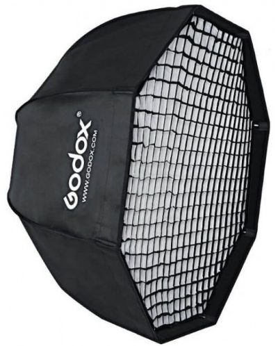 Cutie softbox octogonală Godox - SB-GUBW, 80cm, grilă - 1