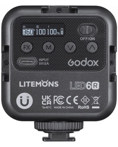 Godox Lighting - Litemons LED6R, RGB LED - 3