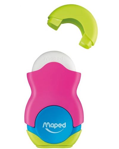 Ciuperci de stridii Maped Loopy - Soft Touch, roz - 3