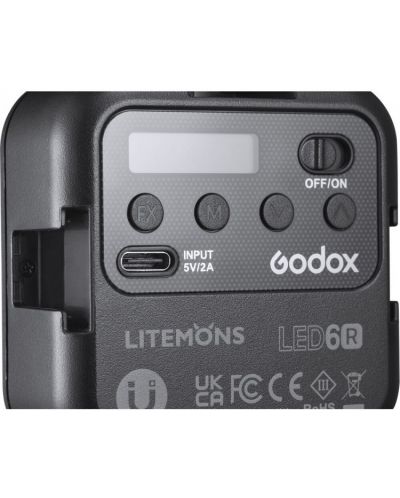 Godox Lighting - Litemons LED6R, RGB LED - 4