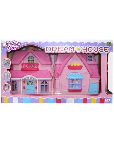 Casa pentru papusi Ocie - Dream House, cu papusi si mobilier - 2