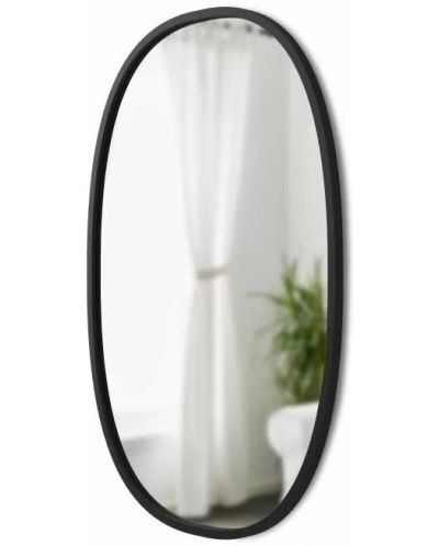 Oglindă ovală de perete Umbra - Hub, 91 x 61 x 3 cm, negru - 3