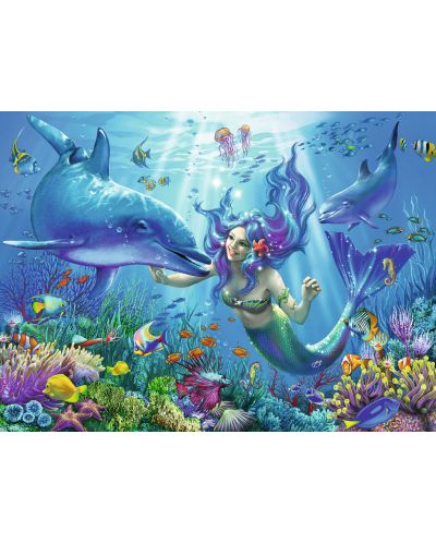 Puzzle luminos Ravensburger de 200 XXL piese - Paradisul subacvatic - 3