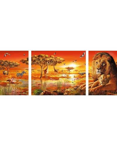 Peisaj puzzle Ravensburger de 1000 piese - African Impressions - 2