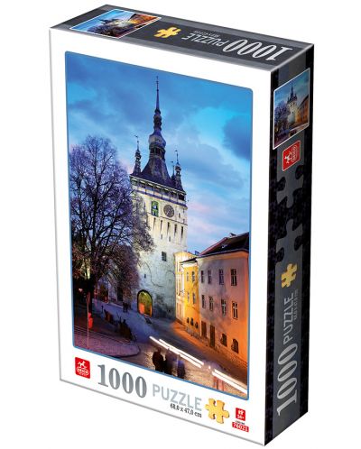 Puzzle Deico Games de 1000 piese - Romania, Sighisoara - 1